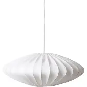 Watt & Veke Ellipse lampenkap 65 cm linnen Wit