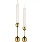 Lind DNA Silhouette kandelaar 2-delig Goud