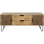 Hoyz Collection tv-meubel tweak massief mangohout tv-kast 135x35x55