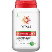 Vitals Curcumine-SLCP - 120 softgels. Met Solid Lipid Curcumin Particles voor optimale biologische beschikbaarheid.