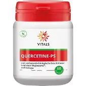 Vitals Quercetine-PS 100 mg - 60 capsules. Met verbeterde biologische beschikbaarheid door Phytosome-technologie.