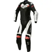 Alpinestars Stella Gp Plus 2 Pc lederen pak Zwart Wit Helder Rood Maat 40