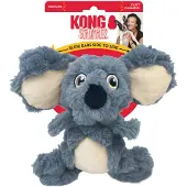 Kong scrumplez koala pluche met piep grijs 22x23x10 cm