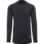 Thermowave - 3 in 1 Long Sleeve Shirt - Merino-ondergoed M, zwart/blauw