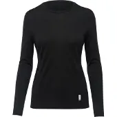 Thermowave - Women's Aero Long Sleeve Shirt - Merino-ondergoed L, zwart