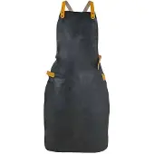 Yakiniku - BBQ Accessoire Schort Kunstleer - Kunstleer - Zwart