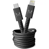 Fresh 'n rebel USB-C Lightning (2m) - Zwart