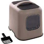 Flamingo 561408 Kattentoilet Trudy M Taupe - 38,5 x 51 x 44,5 cm
