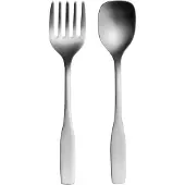 Iittala Citterio 98 opschepbestek 2-delig Mat roestvrij staal