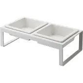 Yamazaki Voederbak Tower Set White