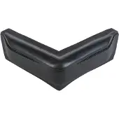 Talamex Steigerfenders stootrand / Zwart