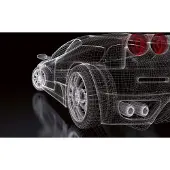 Dimex Fotobehang - Car Model Dark 375x250cm - Vliesbehang