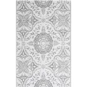 vidaXL Buitenkleed ARAKIL 140x200 cm PP lichtgrijs