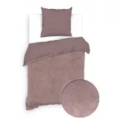 Zo! Home Dekbedovertrek Velluto Blush Rose - 140 x 200/220 cm