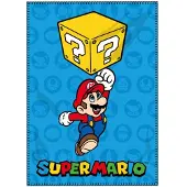 Nintendo Super Mario Fleecedeken, Block - 100 x 140 cm - Polyester