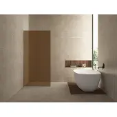 Mueller Slimline glaswand 120x200cm brons rookglas