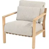 4 Seasons Outdoor Lucas lounge tuinstoel natural teak
