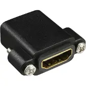 InLine HDMI Adapter Type A female to A female gold plated with flange, 4K2K