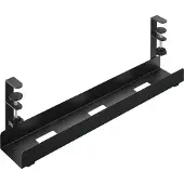InLine bureau kabelgoot met klembevestiging | 60 x 15,7cm | zwart