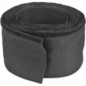DeLOCK 19191 Kabelslang Polyester Zwart (Ø x h) 30 mm x 50 mm 1 stuk(s)