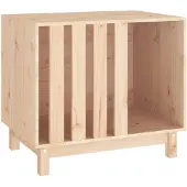 vidaXL Hondenhok 70x50x62 cm massief grenenhout