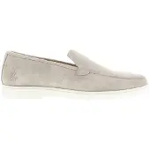 Rehab loafer beige met witte zool SIMON effen