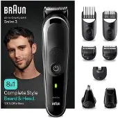 Braun Tondeuse homme All-In-One Style Kit Series 3 MGK3440 Noir