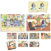 Clementoni edukit 4 in 1 bluey Karton Puzzel