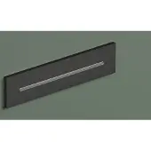 Hotbath Mate M162 inbouw uitloop cascade geborsteld zwart PVD