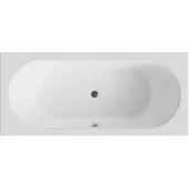 Luca Varess Rosala inbouwbad airmassage 180 x 80 cm acryl Glanzend Wit