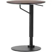 Audo Copenhagen Branch bijzettafel Ø45 cm Dark stained oak