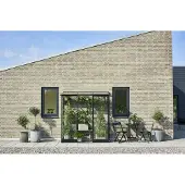 Halls Muurkas Qube LT 26 veiligheidsglas Zwart