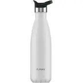 FLASKE Sports Bottle - Ice - RVS Drinkfles van 500ML- Geschikt als waterfles, thermosfles en thermoskan