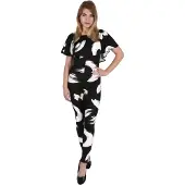 Sarcia.eu John Zack Zwart-wit broekpak overall