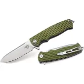 Bestech Zakmes Grampus - 89mm - D2 Staal - Beige