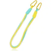 LGT JWLS Telefoonkoord 75cm - Fel geel & Blauw
