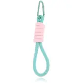 LGT JWLS Sleutelhanger/Telefoonkoord met Handige Gesp - Fel Blauw & Roze