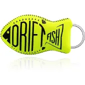 LGT JWLS Drijvende Vis Sleutelhanger - Neopreen - Fel Geel