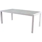 AVH-Collectie New Delhi dining tuintafel 220x100xH74,5 cm wit