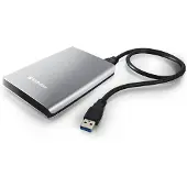 Verbatim Store'n'Go USB 3.0, 1TB, 1000 GB, USB 3.0, 63,5 mm (2,5 inch), 5000 Mbit/s, zilver, 121 mm
