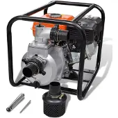 vidaXL Waterpomp benzine 80 mm 4800 W