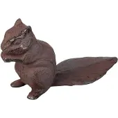 Esschert Design Esschert deurstopper eekhoorn - 0.6 kg - gietijzer - bruin - 18 x 6 x 10 cm - Deurstoppers