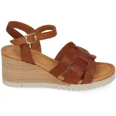 Aqa Shoes A8585 Sandalen | Maat 39 Dames Cognac