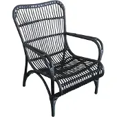 Buitengewoon Boet Tahiti lounge tuinstoel black