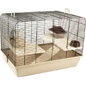 Flamingo Hamsterkooi Milo - Beige - 58 x 38 x 42.5 cm