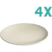 Home Society Diner Bord Sofie Beige 4 stuks