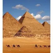 Dimex Fotobehang - Egypt Pyramid 225x250cm - Vliesbehang