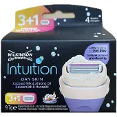 Wilkinson Sword INTUITION DRY SKIN NAVULSCHEERMESJES 3+1 stuks