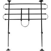 Flamingo Autoveiligheidsrek "Eduard" – Verstelbaar 90-140 cm Breed x 65-110 cm Hoog – Zwart – Veilig Reizen met Honden