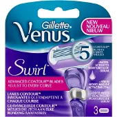 Gillette Venus Swirl Scheermesjes - 3 Stuks